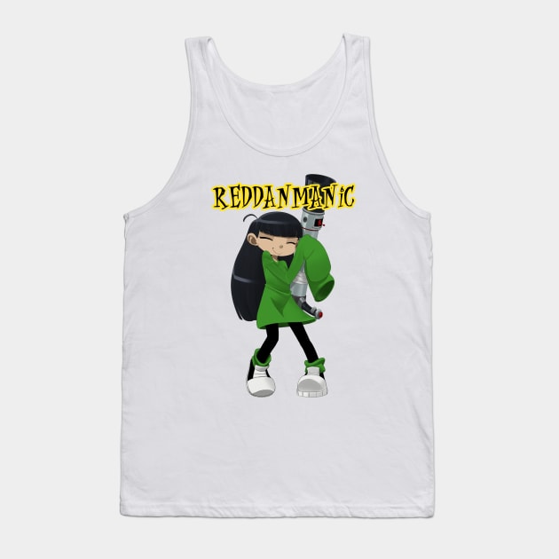 Codename: Kids Next Door - Numbuh 3 Tank Top by Reddanmanic